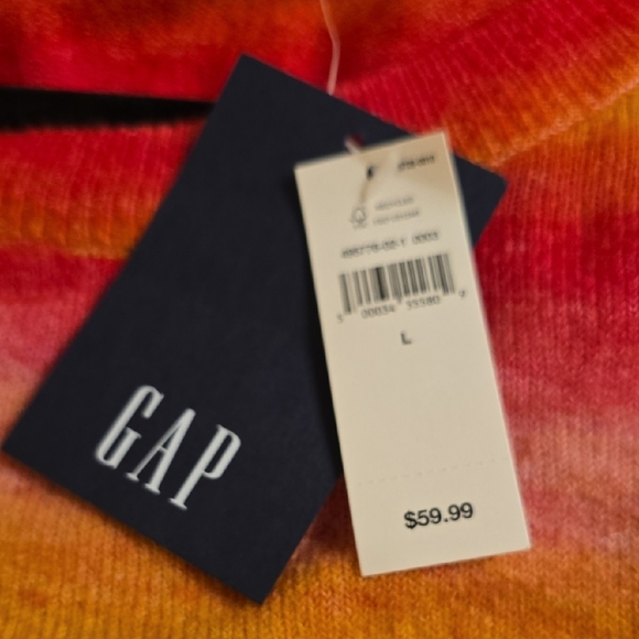 GAP Pink and Orange Knit Sweater - Picture 10 of 15